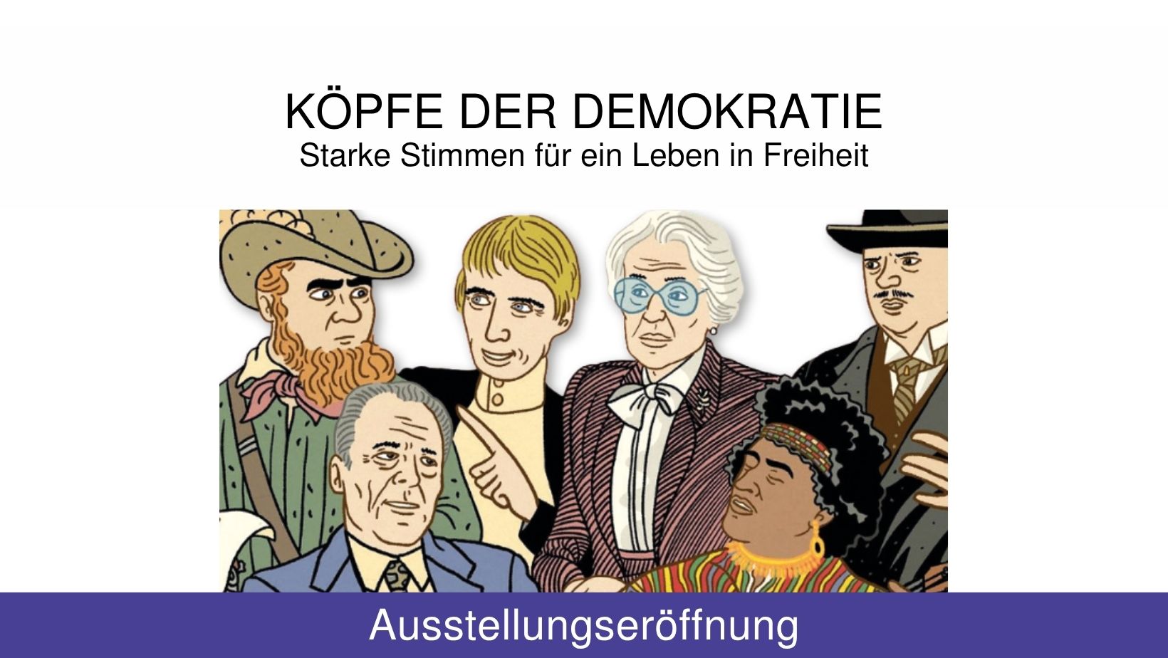 Köpfe der Demokratie. Starke Stimmen für ein Leben in Freiheit
