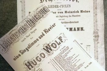 Lieder von Robert Schumann und Hugo Wolf