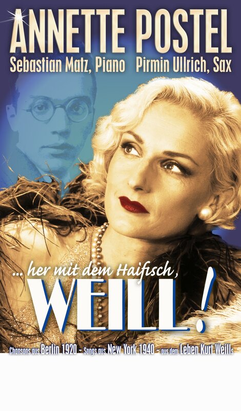 Montagsreihe -Annette Postel-Wer mit dem Haifisch...Weill!