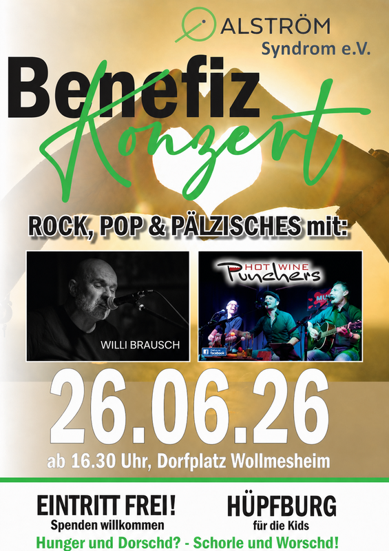 Benefizkonzert: Rock, Pop und Pälzisches