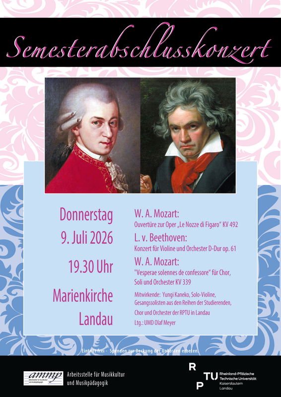 Semesterabschlusskonzert in der Marienkirche