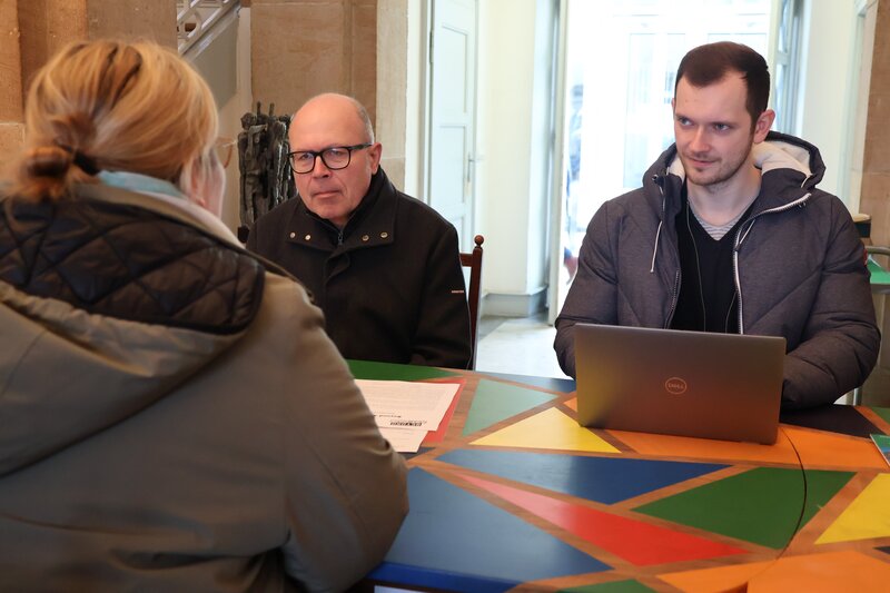Was bewegt die Landauerinnen und Landauer? Oberbürgermeister Dominik Geißler lädt zur Bürgersprechstunde