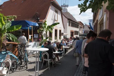 Weinfest in den Winzerhöfen Burrweiler