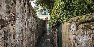 "Pädeltreter unnerwegs" - Historische Stadtführung in Mundart