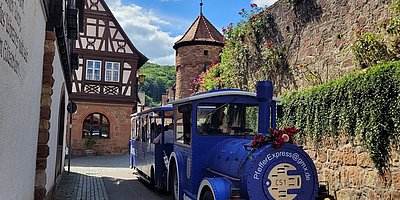 Fahrt dem Rosenexpress - Unterwegs im Bad Bergzaberner Land