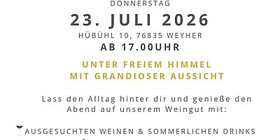 Feier!Abend - Afterwork im Weingut Möwes