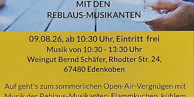 Frühschoppen im Weingut Schäfer