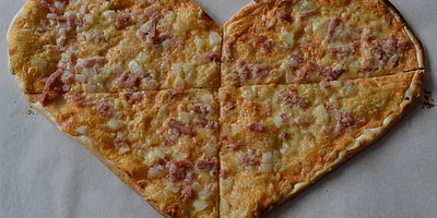 "Flammkuchen satt -All you can eat" im Pfalzgenuss im Kurpark